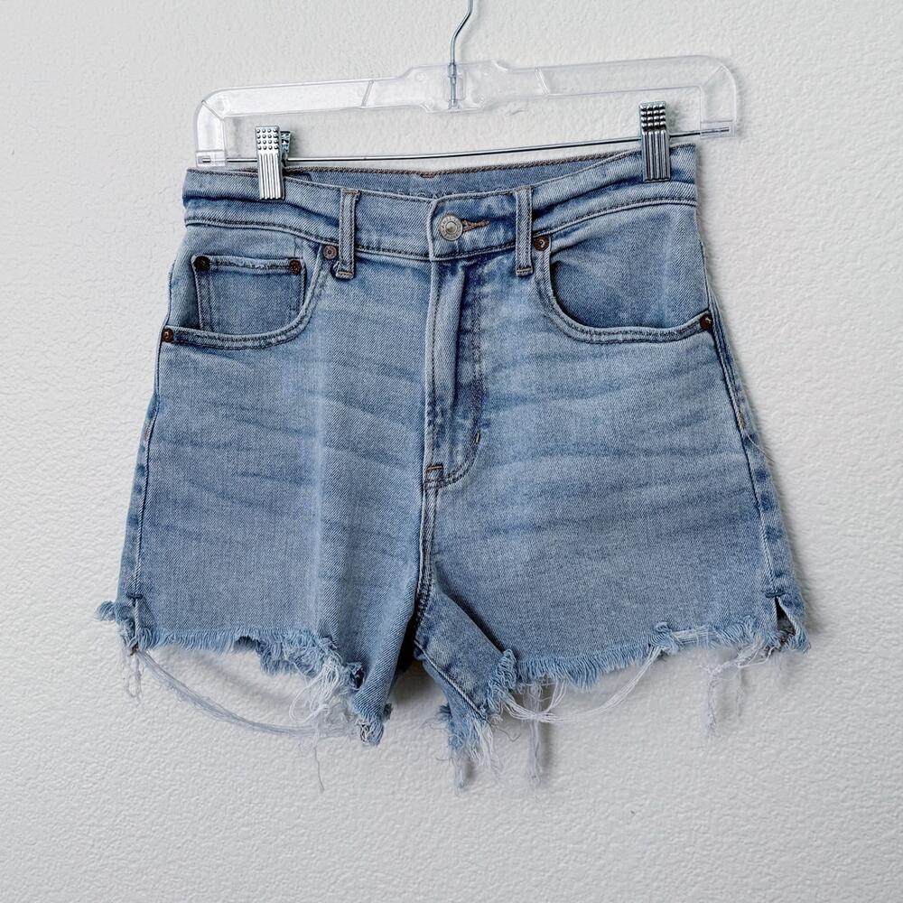 [American Eagle Outfitters] Highest Rise 90s Boyfriend Shorts Denim Cutoffs Sz 2